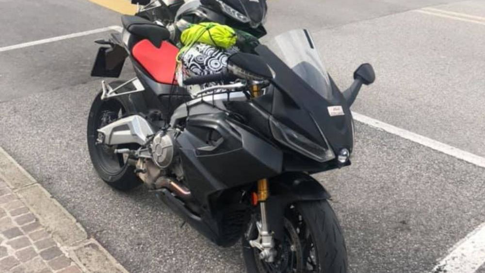 Aprilia RS660 testing